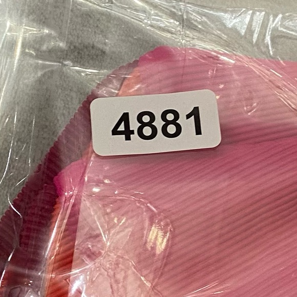 New! Beach Riot Emmy be mine colorblock high waisted bottom 24881 - Picture 9 of 9